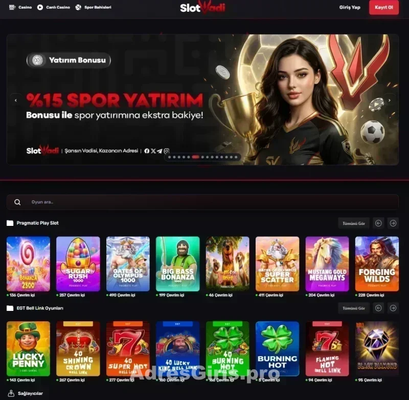 Slot Vadi