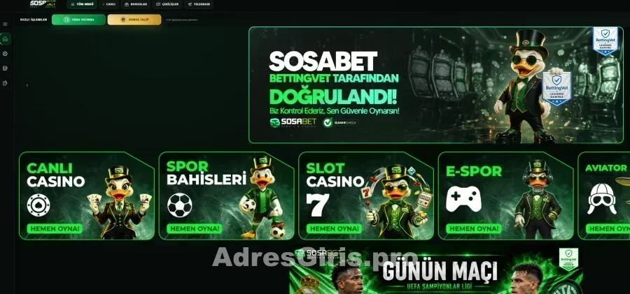 Sosabet